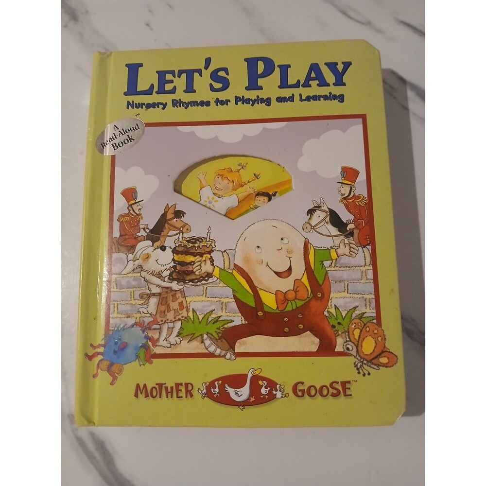 Let's Play Book Nursery Rhymes for Playing Learning Mother Goose HC Children Kid